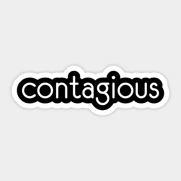 contagious Sticker by Jear Perry